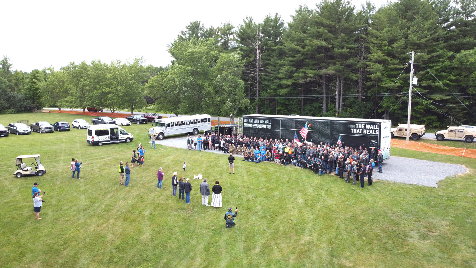 Vietnam War Memorial replica in Champlain for weekend